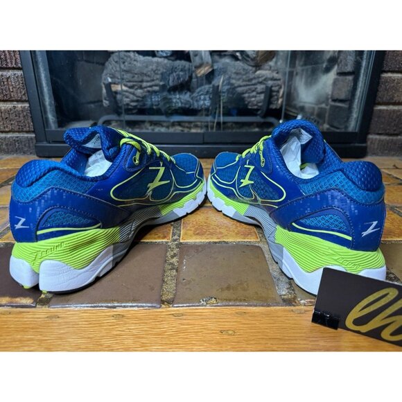 Mens 10 Zoot Run Coronado Blutonium Green Athletic Runnjng Shoes Z150100901 - Picture 7 of 9